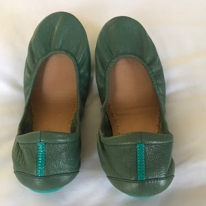 Tieks Ballet Flat 9 pacific Green